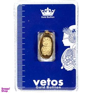 شمش طلا 18 عیار مدل وتوس مدل ملکه کد NE 5000 