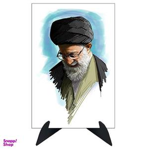 تابلو شاسی رومیزی طرح رهبر سید علی خامنه ای مدل AG-256