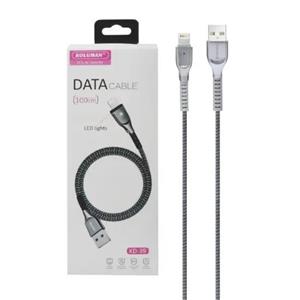 کابل تبدیل USB به لایتنینگ کلومن مدل kd-39 طول 1 متر