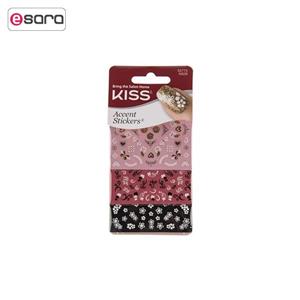 برچسب ناخن کیس مدل Abstract Kiss Nail Sticker Abstract Nail Art Stud