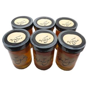 عسل طبیعی چند گیاه سرآمد - 900 گرم بسته 6 عددی