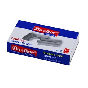 سوزن منگنه پارسیکار مدل استپلز کد 1246 سایز 24/6 بسته 1000 عددی