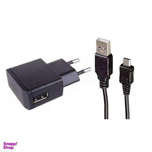 شارژر دیواری سونی مدل EP800 به همراه کابل تبدیل microUSB