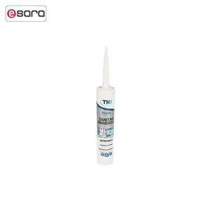 چسب درزگیر سیلیکونی شفاف تی کی کی مدل Tekasil Sanitar Universal حجم 280 میلی لیتر TKK Tekasil Sanitar Universal Transparent Silicon Sealing Adhesive 280ml