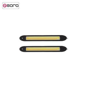 چراغ سی او بی قابل انعطاف خودرو دی تایم رانینگ لایت مدل دو رنگ 26 سانتی‌متری