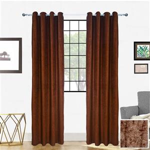 پرده باربد مدل شانل سایز 275 × 140 سانتی متر بسته 2 عددی