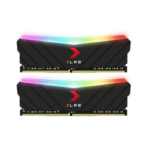 رم دسکتاپ DDR4 دو کاناله 3200مگا هرتز CL16 پی ان وای مدل XLR8 RGB ظرفیت 16 گیگا بایت