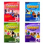 کتاب Connect 2nd  اثر Jack C Richard and Carlos Barbisan انتشارات کمبریج 4 جلدی