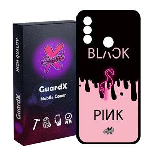کاور گارد ایکس طرح Black Pink مدل Glass10275 مناسب برای گوشی موبایل هوآوی P Smart 2020 
