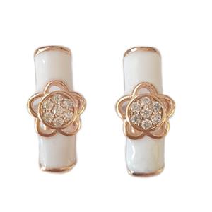 گوشواره زنانه ژوپینگ مدل گل دار