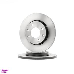 دیسک ترمز چرخ جلو هانتر کد 425621 مناسب برای پژو 206 تیپ 2 بسته دو عددی