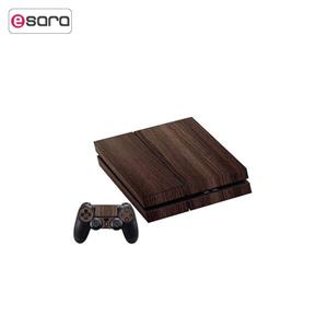 برچسب افقی پلی استیشن 4 آی گیمر طرح Wood IGamer Wood PlayStation 4 Horizontal Cover