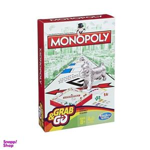 بازی فکری هاسبرو مدل Monopoly Grab N Go Game کد B1002