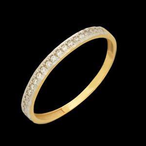 انگشتر طلا 18 عیار زنانه طلای مستجابی کد 670159 