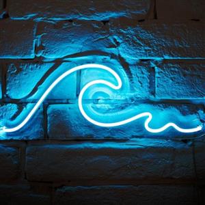 چراغ دیواری طرح موج