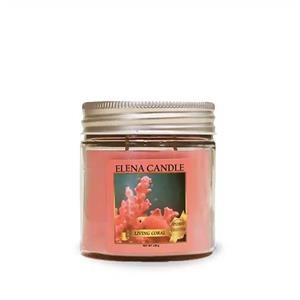 شمع لیوانی النا مدل مرجان کد 120g