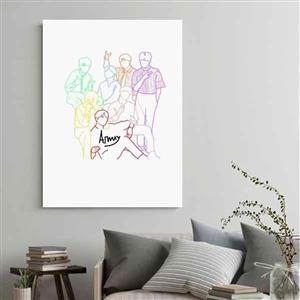 تابلو بوم طرح گروه بی تی اس کد LAV-2647