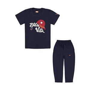 ست تی شرت و شلوار پسرانه مادر مدل 428-59 Madar T-Shirt And Pants Set For Boys 