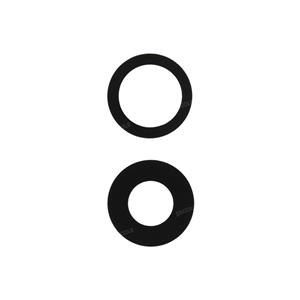 شیشه دوربین مدل A2221-Blk مناسب برای گوشی موبایل اپل iPhone 11