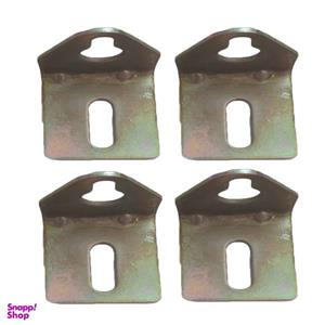 پایه نگهدارنده طبقه دیواری مدل D100 بسته 4 عددی