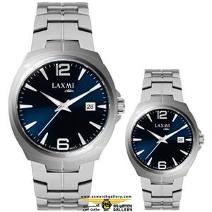 ست ساعت مچی عقربه ای زنانه و مردانه لاکسمی مدل 1-8107-8108