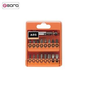 مجموعه 17 عددی سری پیچ گوشتی ااگ مدل 399495 AEG Bit Set PCS 