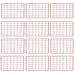 قفسه فلزی مدل مشبک بسته 12 عددی