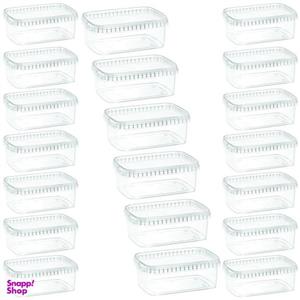 ظرف نگهدارنده طب پلاستیک مدل 1200C بسته 12 عددی