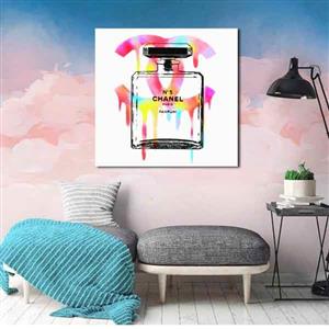 تابلو بوم طرح عطر شنل کد LAV-2361