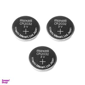 باتری سکه ای مکسل مدل CR2032 بسته 3 عددی
