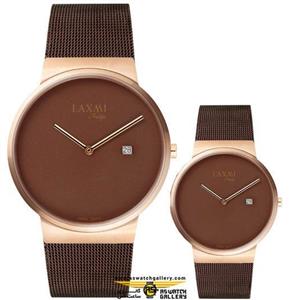 ست ساعت مچی عقربه ای زنانه و مردانه لاکسمی مدل 4-8045-8043