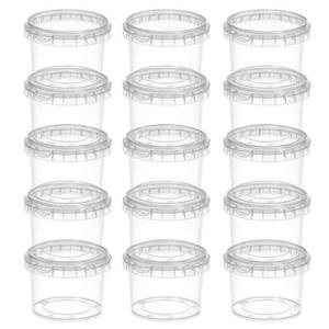 ظرف یکبار مصرف مدل q616 بسته 15 عددی