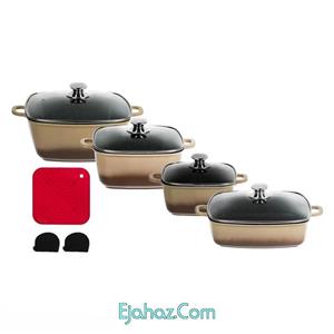 سرویس پخت و پز 8 پارچه مستر مدل Marbella