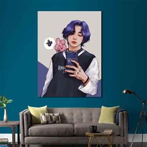 تابلو بوم طرح  گروه بی تی اس کد LAV-2630