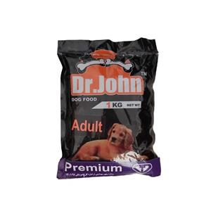 غذای خشک سگ دکتر جان مدل پرمیوم وزن 1000 گرم 