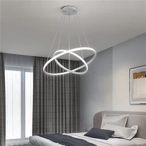 لوستر سقفی چشمه نور مدل مدرن کد L6312/2H