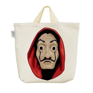 ساک خرید خندالو طرح سریال Money heist کد 316