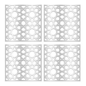 تایل سقفی آسمان مجازی بنی دکو مدل MC10 اندازه 60x60 سانتی متر مجموعه 4 عددی