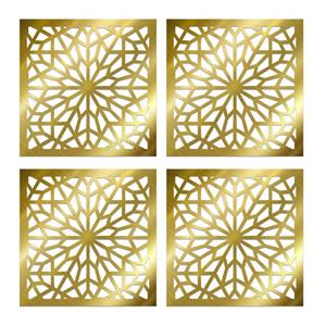 تایل سقفی آسمان مجازی بنی دکو مدل MC05 سایز 60x60 سانتی متر بسته 4 عددی