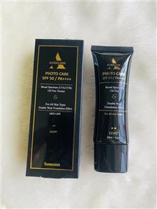 ضد افتاب اورلین spf50لایت AURELIEN PHOTO CARE LIGHTحجم 40میل