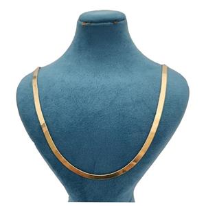 زنجیر طلا 18 عیار زنانه  گالری یارطلا مدل نفرتیتی فلکس کد ZIT-40 