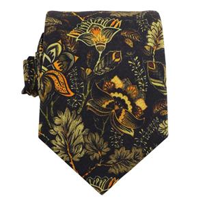 کراوات مردانه مدل گل بوته کد 202 