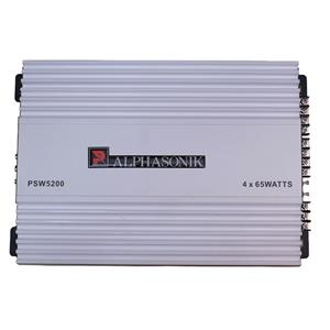 آمپلی فایر خودرو آلفاسونیک مدل PSW 5200
