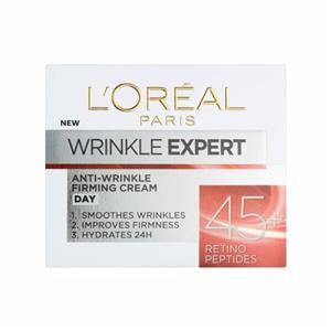 کرم روز ضد چروک لورآل مدل Wrinkle Expert Retino-Peptides +45 حجم 50 میلی لیتر