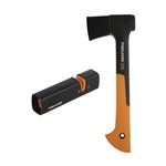 FISKARS X7 Axe With axe Sharpener