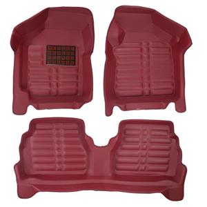 کفپوش پنج بعدی خودرو مدل OP00 مناسب برای تیبا