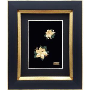 تابلو طلاکوب زرین هنر ایران مدل گل نرگس کد 03