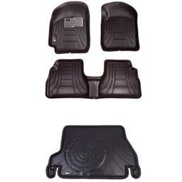 کفپوش سه بعدی خودرو مدل رویال مناسب برای پراید صندوق دار به همراه کفپوش صندوق