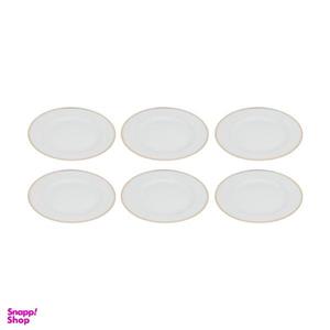 پیش دستی چینی زرین ایران مدل سپیدار درجه عالی بسته 6 عددی