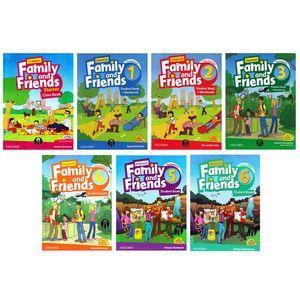 کتاب Family And Friends Second Edition اثر جمعی از نویسندگان انتشارات الوندپویان 7 جلدی